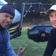 Alan Purwin and Jamie Foxx. Photo by Steve Gatena.